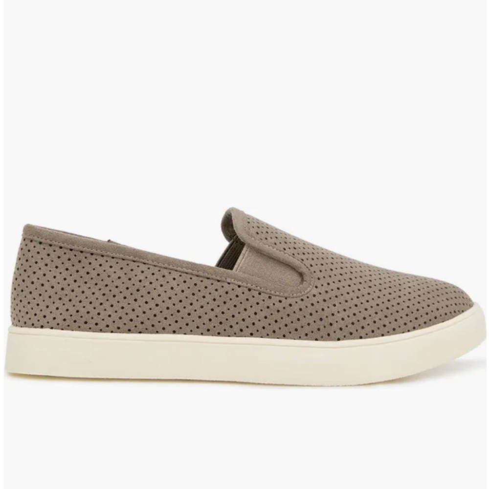 NWT Esprit Women's North Slip-On Sneakers- Taupe/Elephant - Picture 2 of 8